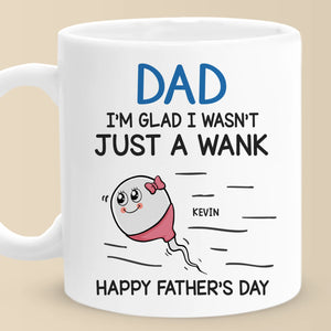 One Squirt Of Greatness, Cheers Dad - Family Personalized Custom Mug - Father's Day, Gift For Dad