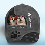 Pawtners For Life - Dog Personalized Custom Hat, All Over Print Classic Cap - Father's Day, Gift For Dog Lovers, Pet Parents
