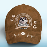 Stay Pawsitive - Dog Personalized Custom Hat, All Over Print Classic Cap - Father's Day, Gift For Pet Owners, Pet Lovers