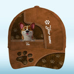 Pawtners For Life - Dog Personalized Custom Hat, All Over Print Classic Cap - Father's Day, Gift For Dog Lovers, Pet Parents
