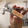 Built With Love, Dad - Family Personalized Custom Multi Tool Hammer - Father's Day, Gift For Dad, Grandpa