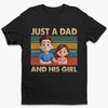 The Bond Between Us, Unbreakable - Family Personalized Custom Unisex T-shirt, Premium T-shirt, Hoodie - Father's Day, Gift For Dad, Grandpa