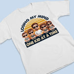 Losing My Mind One Kid At A Time - Family Personalized Custom Unisex T-shirt, Premium T-shirt, Hoodie - Father's Day, Gift For Dad