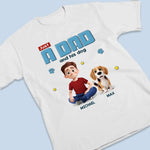 Dog Hair, Don’t Care Just Love - Dog Personalized Custom Unisex T-shirt, Premium T-shirt, Hoodie - Father's Day,  Gift For Dad, Dog Lovers