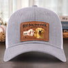 Pup’s Favorite Human - Dog Personalized Custom Leather Patch Hat - Father's Day, Gift For Pet Owners, Pet Lovers