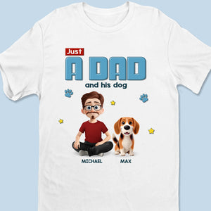 Dog Hair, Don’t Care Just Love - Dog Personalized Custom Unisex T-shirt, Premium T-shirt, Hoodie - Father's Day,  Gift For Dad, Pet Owners, Pet Lovers