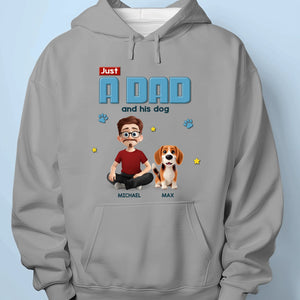 Dog Hair, Don’t Care Just Love - Dog Personalized Custom Unisex T-shirt, Premium T-shirt, Hoodie - Father's Day,  Gift For Dad, Pet Owners, Pet Lovers