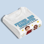 Custom Name Father and Daughter Gifts - Personalized Apparel