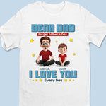 Custom Name Father's Day Dad Gifts - Personalized Apparel