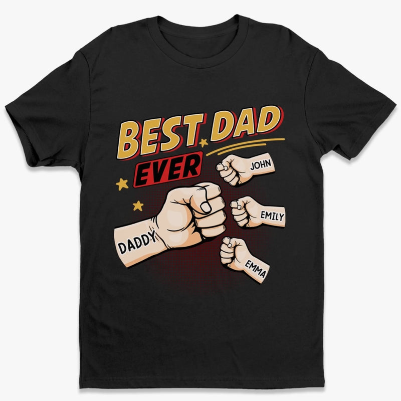 To Who We Love The Most - Family Personalized Custom Unisex T-shirt, Premium T-shirt, Hoodie - Father's Day, Gift For Dad, Grandpa
