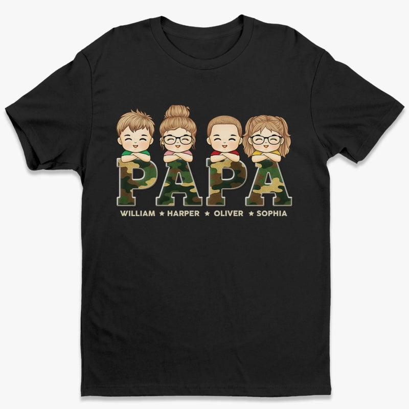 Congrats On Surviving Me So Far - Family Personalized Custom Unisex T-shirt, Premium T-shirt, Hoodie - Father's Day, Gift For Dad, Grandpa