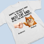 Fist Bumps And Furballs Since Day One - Dog & Cat Personalized Custom Unisex T-shirt, Premium T-shirt, Hoodie - Father's Day,  Gift For Dad, Cat Lovers