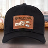 Fur Babies, Real Love - Dog & Cat Personalized Custom Leather Patch Hat - Father's Day, Gift For Pet Owners, Pet Lovers