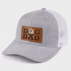Fur Life, Dad Life - Dog Personalized Custom Leather Patch Hat - Father's Day, Gift For Pet Owners, Pet Lovers