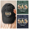 Custom Photo You're Pawsome, Even When I'm A Mess - Family Personalized Custom Vintage Washed Denim Baseball Cap - Father's Day, Gift For Pet Owners, Pet Lovers