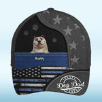 My Kids Bark, And I’m Proud - Dog Personalized Custom Hat, All Over Print Classic Cap - Father's Day, Gift For Pet Owners, Pet Lovers