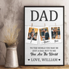 Custom Photo More Than Just A Dad - Family Personalized Custom Vertical Poster - Father's Day, Gift For Dad, Grandpa