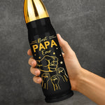 Legacy In Every Handshake - Family Personalized Custom Bullet Tumbler - Father's Day, Gift For Dad, Grandpa