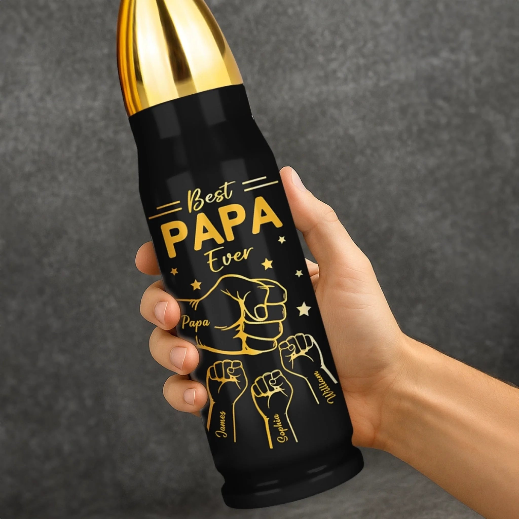 Family Personalized Custom Bullet Tumbler