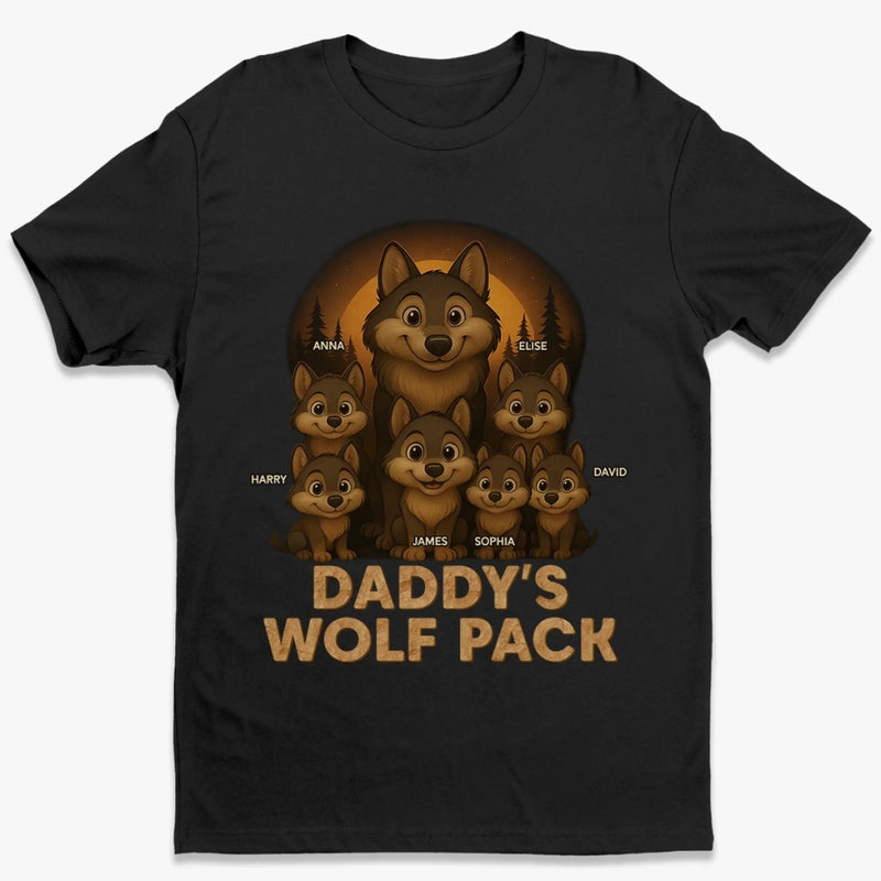 Born To Lead The Pack - Family Personalized Custom Unisex T-shirt, Premium T-shirt, Hoodie - Father's Day, Gift For Dad, Grandpa