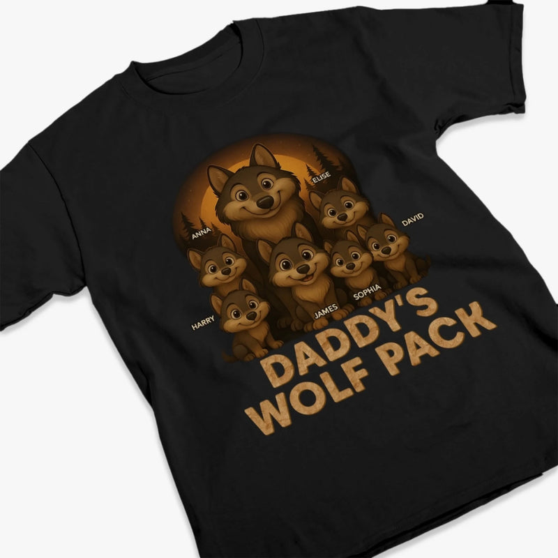 Born To Lead The Pack - Family Personalized Custom Unisex T-shirt, Premium T-shirt, Hoodie - Father's Day, Gift For Dad, Grandpa