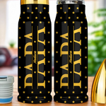 Target Locked On Love - Family Personalized Custom Bullet Tumbler - Father's Day, Gift For Dad, Grandpa