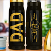 Cool Tough Dad Edition - Family Personalized Custom Bullet Tumbler - Father's Day, Gift For Dad, Grandpa