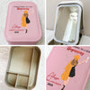 Worth The Hassle - Family Personalized Custom Jewelry Box LED Makeup - Graduation Gift For Family Members, Siblings, Brothers, Sisters