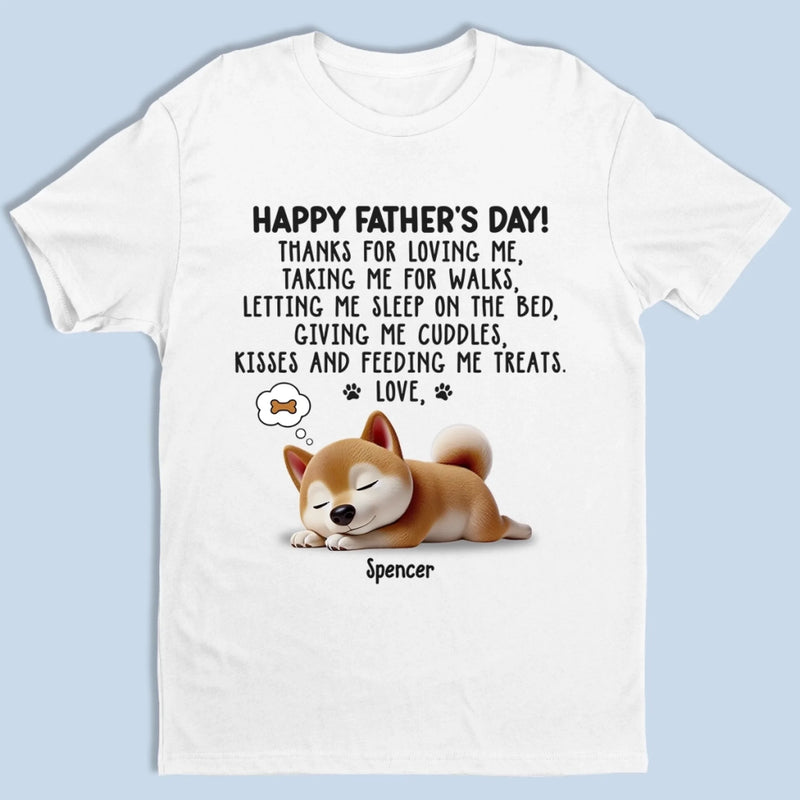 Best Walk Buddy, Best Cuddle Buddy - Dog Personalized Custom Unisex T-shirt, Premium T-shirt, Hoodie - Father's Day, Gift For Dad, Pet Owners, Pet Lovers