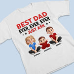 Ask Us, We’re Experts - Family Personalized Custom Unisex T-shirt, Premium T-shirt, Hoodie -  Father's Day, Gift For Dad, Grandpa