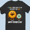 I Donut Know What I’d Do Without You - Family Personalized Custom Unisex T-shirt, Premium T-shirt, Hoodie - Father's Day, Gift For Dad, Grandpa