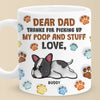 You Clean, I Reign - Dog Personalized Custom 3D Inflated Effect Printed Mug - Father's Day,  Gift For Dad, Pet Owners, Pet Lovers