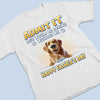 They Call It Waste, I Call It Bonding Time - Dog Personalized Custom Unisex T-shirt, Premium T-shirt, Hoodie - Father's Day, Gift For Dad, Pet Owners, Pet Lovers