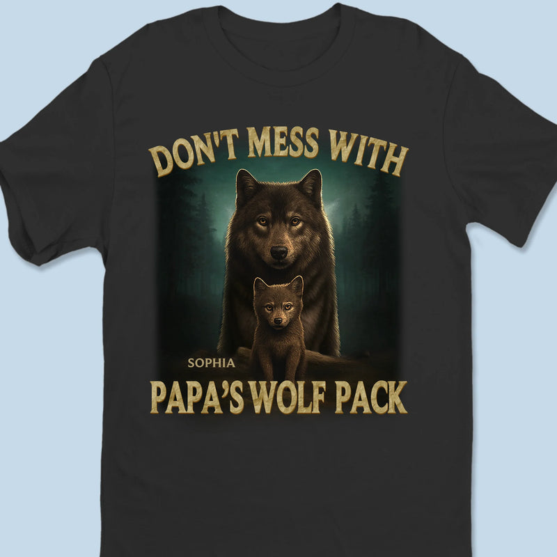 Loyal To The Alpha, Always - Family Personalized Custom Unisex T-shirt, Premium T-shirt, Hoodie - Father's Day, Gift For Dad, Grandpa