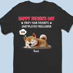 We Sniff, We Bond - Dog Personalized Custom Unisex T-shirt, Premium T-shirt, Hoodie - Father's Day, Gift For Dad, Dog Lovers