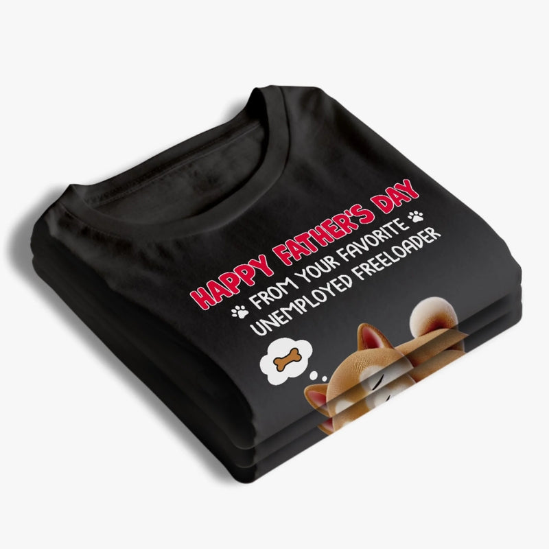 We Sniff, We Bond - Dog Personalized Custom Unisex T-shirt, Premium T-shirt, Hoodie - Father's Day, Gift For Dad, Pet Owners, Pet Lovers