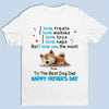Dad, You're My Favorite Walk Buddy - Dog Personalized Custom Unisex T-shirt, Premium T-shirt, Hoodie - Father's Day, Gift For Dad, Pet Owners, Pet Lovers