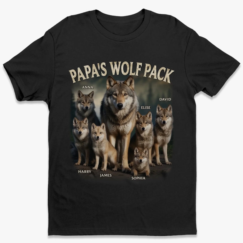 In Grandpa’s Footsteps, We Run Proud - Family Personalized Custom Unisex T-shirt, Premium T-shirt, Hoodie - Father's Day, Gift For Dad, Grandpa