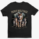 Our Pack, Our Bond, Our Dad - Family Personalized Custom Unisex T-shirt, Premium T-shirt, Hoodie - Father's Day, Gift For Dad, Grandpa