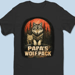 Fierce Love, Strong Pack - Family Personalized Custom Unisex T-shirt, Premium T-shirt, Hoodie - Father's Day, Gift For Family