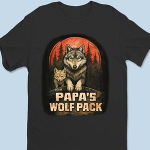 Amour Féroce, Pack Fort - T-shirt Unisexe Personnalisé Famille, T-shirt Premium, Sweat à Capuche - Fête des Pères, Cadeau pour Papa, Grand-Père