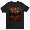 Protected By Papa Bear - Family Personalized Custom Unisex T-shirt, Premium T-shirt, Hoodie - Father's Day, Gift For Dad, Grandpa