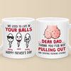 Thanks For Creating Absolute Legends - Family Personalized Custom Mug - Father's Day, Gift For Dad