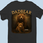 Papa Bear, Always There To Protect His Cubs - Family Personalized Custom Unisex T-shirt, Premium T-shirt, Hoodie - Father's Day, Gift For Family