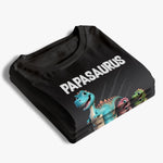 Rawrsome Dad Mode, Activated - Family Personalized Custom Unisex T-shirt, Premium T-shirt, Hoodie - Father's Day, Gift For Dad, Grandpa, Dinosaur Lovers