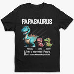 Rawrsome Dad Mode, Activated - Family Personalized Custom Unisex T-shirt, Premium T-shirt, Hoodie - Father's Day, Gift For Dad, Grandpa, Dinosaur Lovers