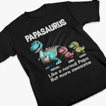 Rawrsome Dad Mode, Activated - Family Personalized Custom Unisex T-shirt, Premium T-shirt, Hoodie - Father's Day, Gift For Dad, Grandpa, Dinosaur Lovers