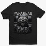 Protecting My Cubs, Always - Family Personalized Custom Unisex T-shirt, Premium T-shirt, Hoodie - Father's Day, Gift For Dad, Grandpa