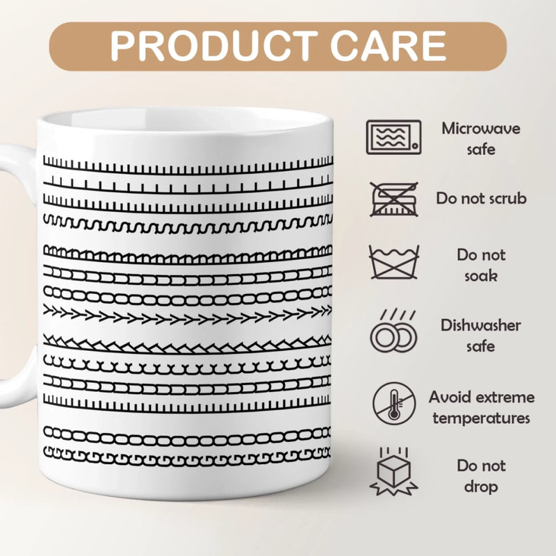 Perfect Lines, Perfect Vibes - Friend Mug - Gift For Best Friends, Sisters, Family Members, Coworkers