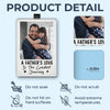 Custom Photo My Hero Drives This Car - Family Personalized Custom Acrylic Car Visor Clip - Father's Day, Gift For Dad, Grandpa